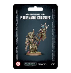 Games Workshop Death Guard: Plague Marine Icon Bearer