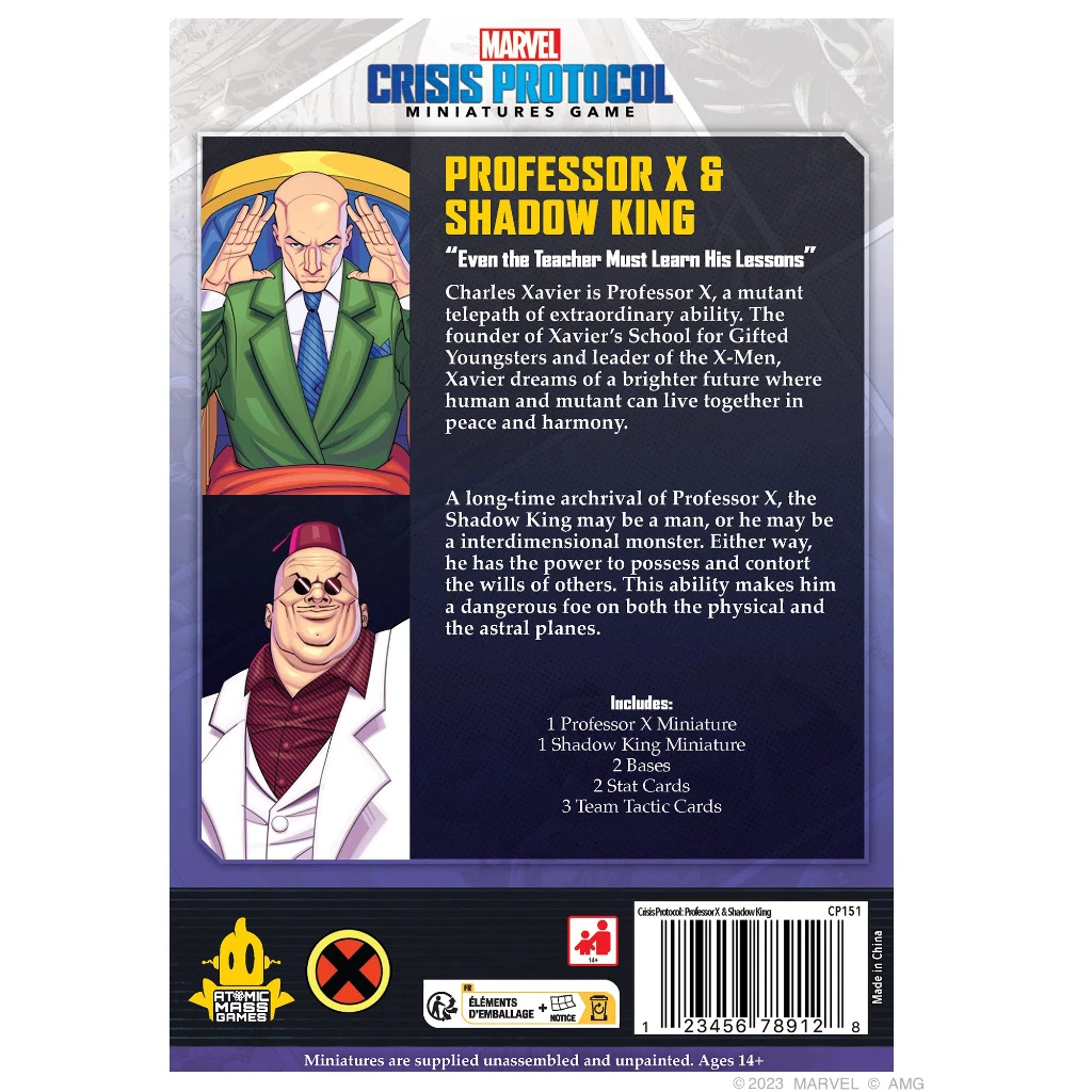 Marvel Crisis Protocol: Professor X & Shadow King 2 Marvel Crisis Protocol: Professor X & Shadow King - Image 2