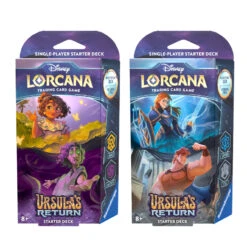 Ravensburger Disney Lorcana Trading Card Game Seris 4: Ursula’s Return – Starter Deck