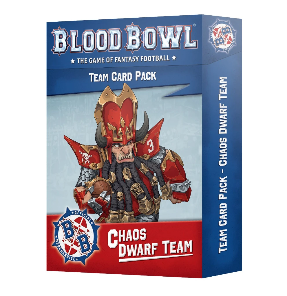 Games Workshop Blood Bowl: Chaos Dwarf Cards 1 Games Workshop Blood Bowl: Chaos Dwarf Cards