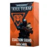 Games Workshop Kill Team Datacards: Exaction Squad