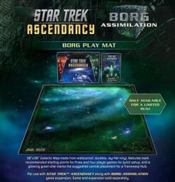 Star Trek Ascendancy: Borg Play Mat