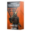 Games Workshop Kill Team Datacards: Chaos Cult