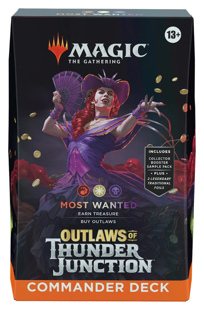 Wizards Of The Coast Outlaws Of Thunder Junction Commander Deck – Most Wanted 1 Wizards Of The Coast Outlaws Of Thunder Junction Commander Deck – Most Wanted