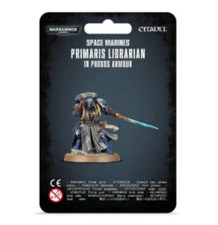 Games Workshop Space Marines: Primaris Librarian In Phobos Armour