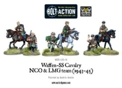 Waffen-SS Cavalry NCO & LMG Team