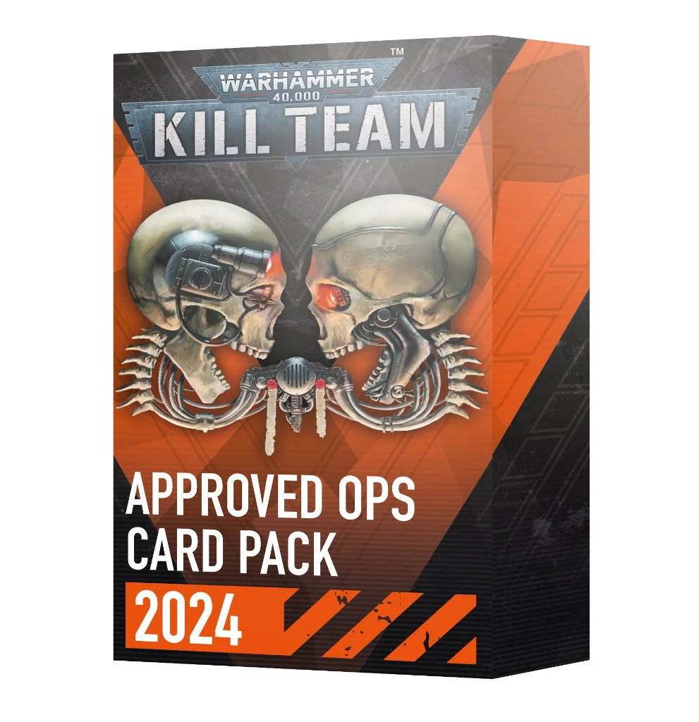 Games Workshop Kill Team: Approved Ops Card Pack 2024 1 Games Workshop Kill Team: Approved Ops Card Pack 2024