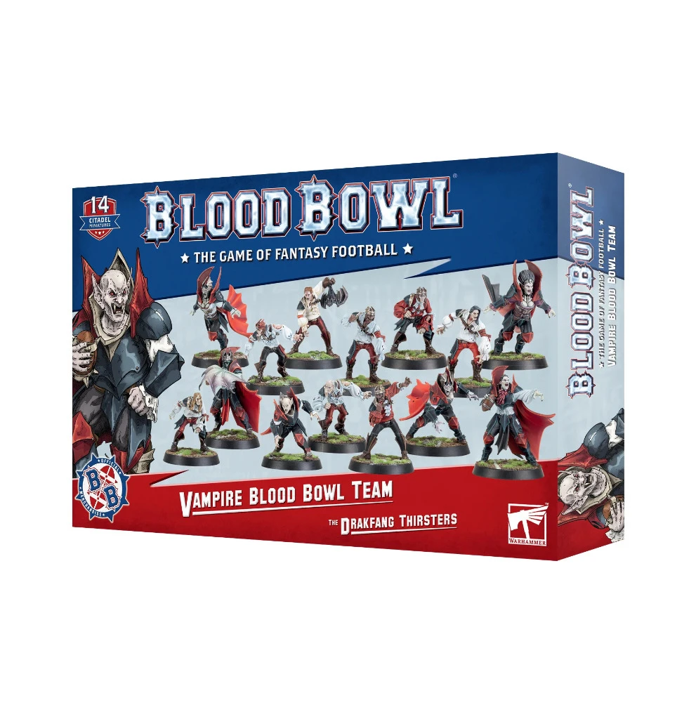 Games Workshop Blood Bowl: Vampire Team – The Drakfang Thirsters 1 Games Workshop Blood Bowl: Vampire Team – The Drakfang Thirsters