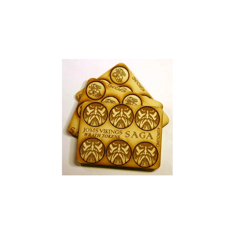 MDF Markers – Jomsviking Set 1 MDF Markers – Jomsviking Set