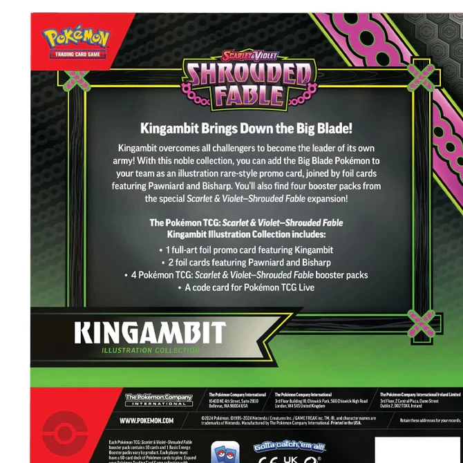 Pokemon TCG – Scarlet & Violet: Shrouded Fable Illustration Rare Collection 3 Pokemon TCG – Scarlet & Violet: Shrouded Fable Illustration Rare Collection - Image 3