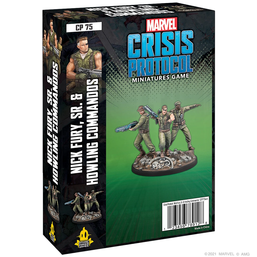 Marvel Crisis Protocol: Nick Fury, SR & Howling Commandos 1 Marvel Crisis Protocol: Nick Fury, SR & Howling Commandos