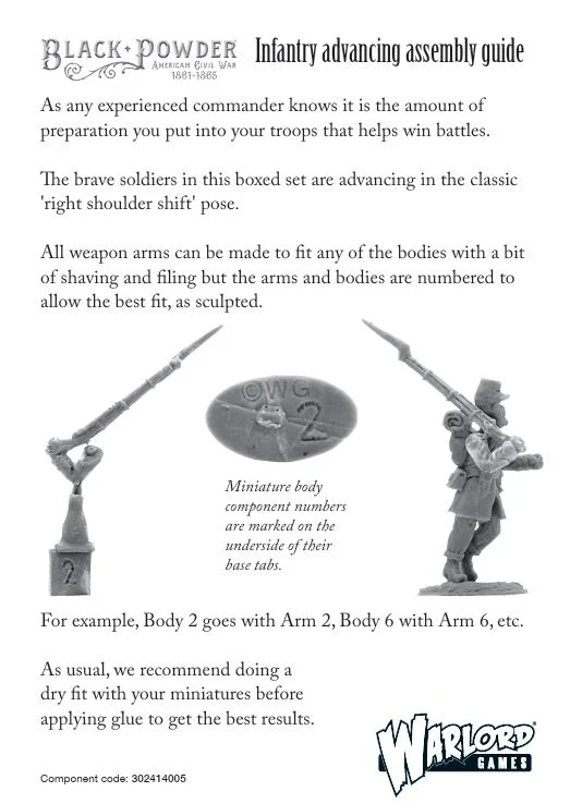 Black Powder American Civil War: Infantry Regiment (Advancing) 11 Black Powder American Civil War: Infantry Regiment (Advancing) - Image 11