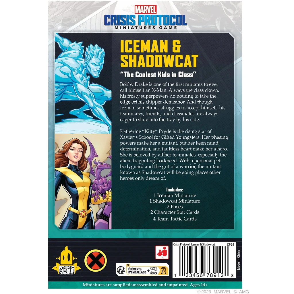 Marvel Crisis Protocol: Iceman & Shadowcat 2 Marvel Crisis Protocol: Iceman & Shadowcat - Image 2