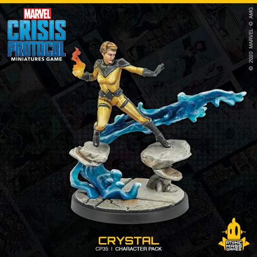Marvel Crisis Protocol: Crystal & Lockjaw 2 Marvel Crisis Protocol: Crystal & Lockjaw - Image 2